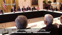 Loi santé: pour Trump, les démocrates sont 