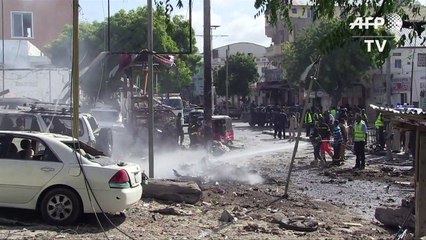 Five killed in car bomb at Mogadishu police station