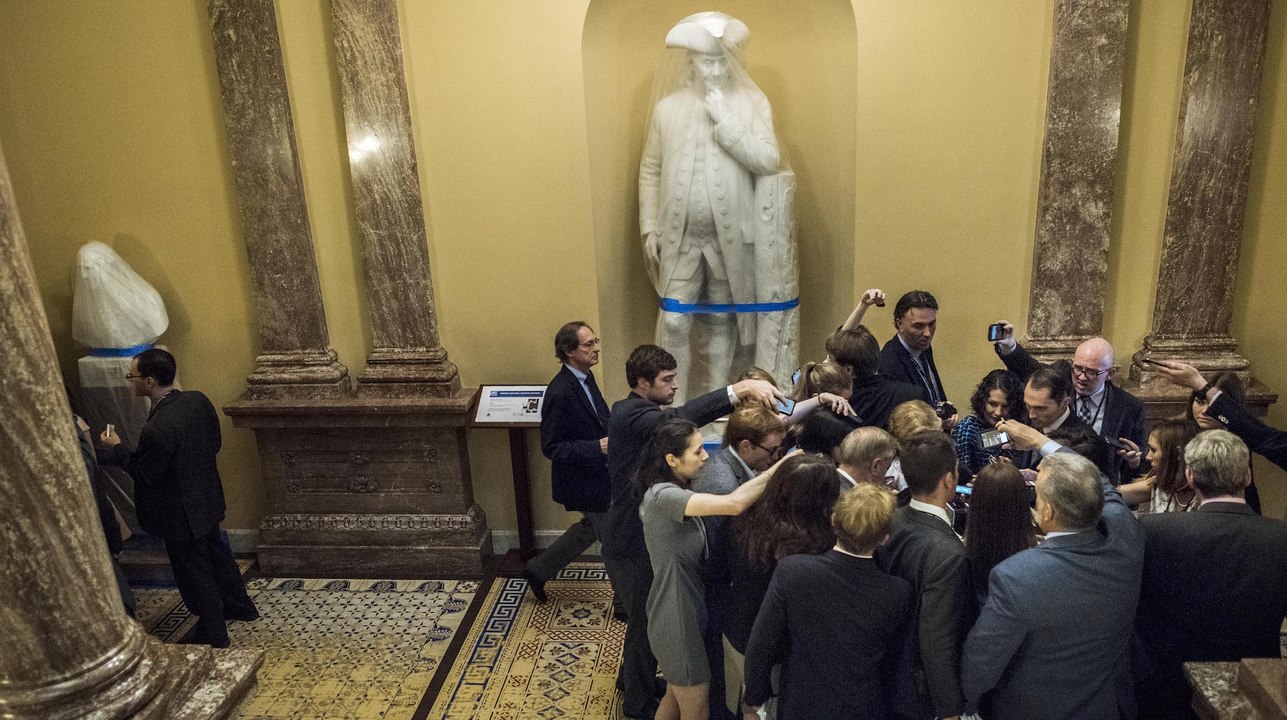 Health-care bill faces opposition from Democrats, four GOP senators