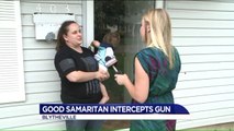 Neighbors Thankful After Good Samaritan Wrestles Gun Away from Upset Woman