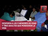 Sepultan a las víctimas de la explosión de polvorín en Puebla