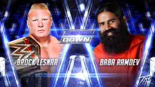 Baba Ramdev VS Brock Lesnar - 1-vs-1 Match WWE