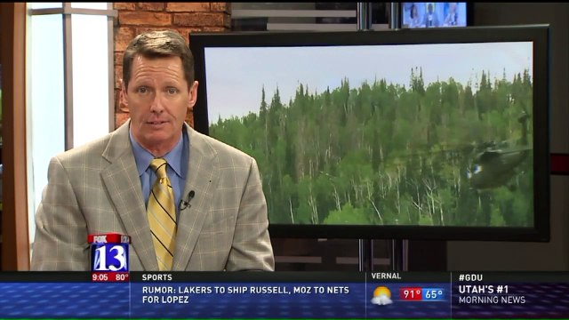 Utah Wildfire Swells to 2,700 Acres, Threatens Boy Scout Camp