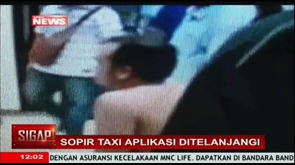 Sopir Taksi Online Ditelanjangi
