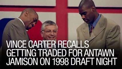 Vince Carter Recalls Getting Traded For Antawn Jamison On 1998 Draft Night