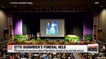 Funeral services held for American student Otto Warmbier