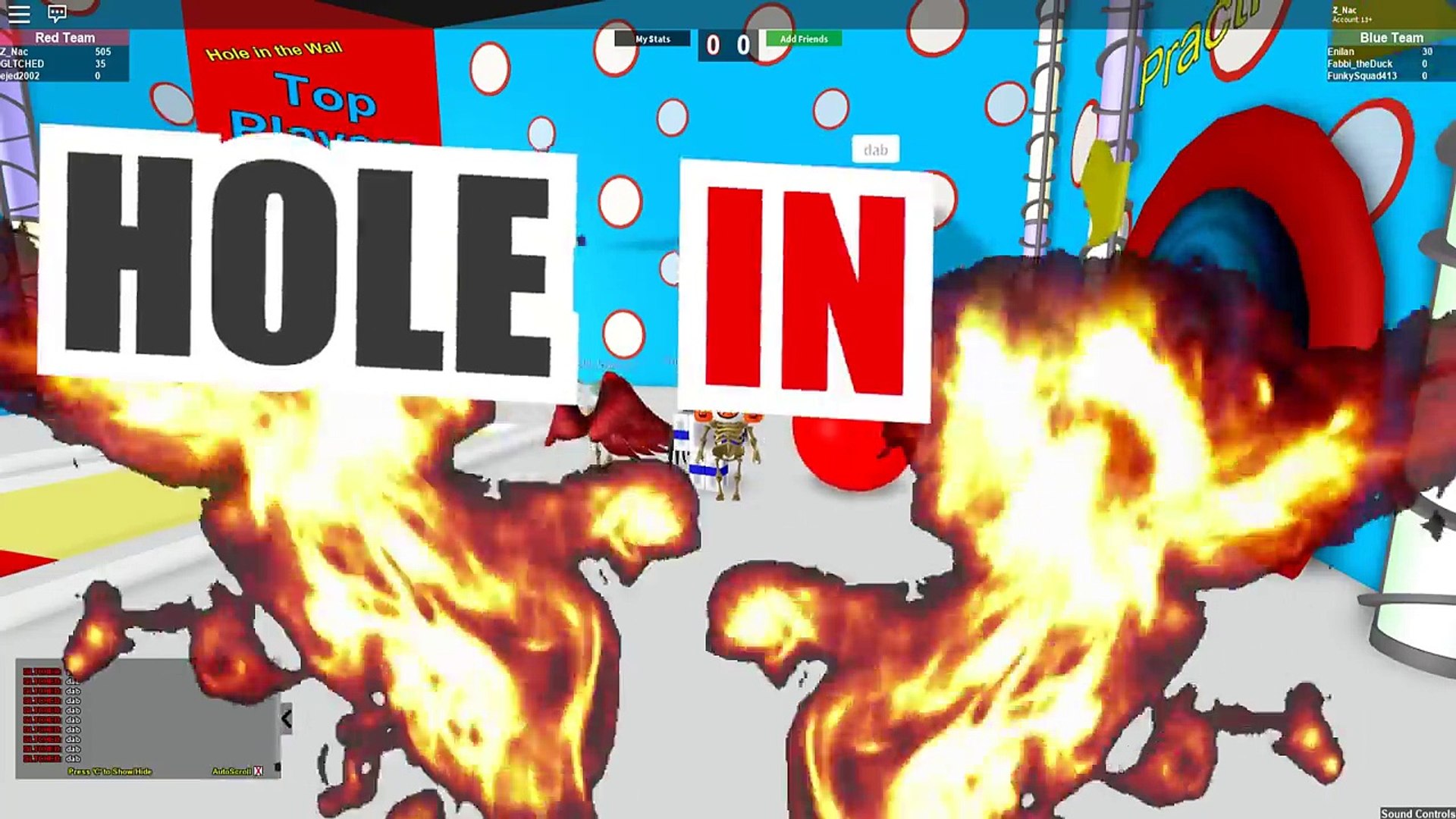 Roblox Hole In The Wall Video Dailymotion - roblox videos alex hole in the wall