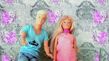 En para 5 niños panza embarazada muñeca Steffi en uzi los juguetes jugar al doctor Barbie Girls