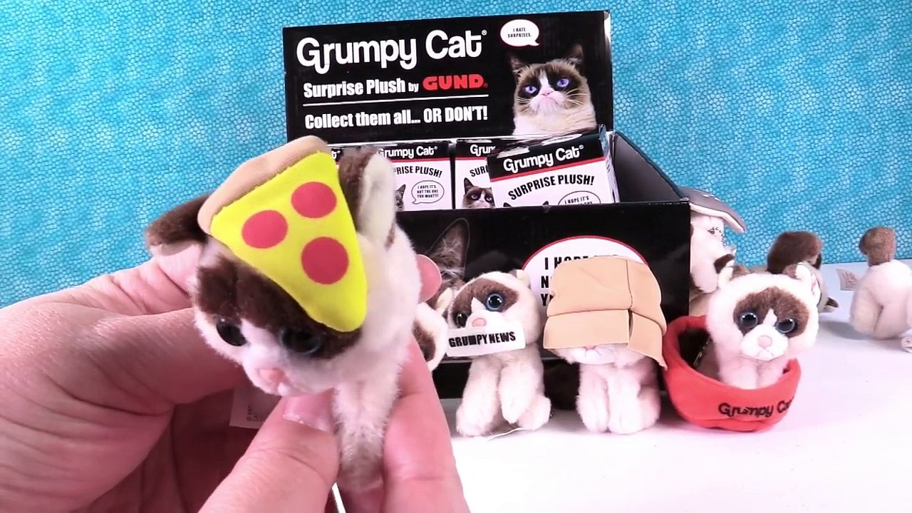 grumpy cat surprise plush