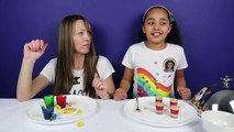 Giant Gummy Worm Candy Challenge VS Super Gross Real Food - Mommy Fre
