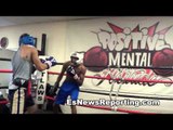 126 fighter sparring 145 fighter outlaws boxing - EsNews boxing