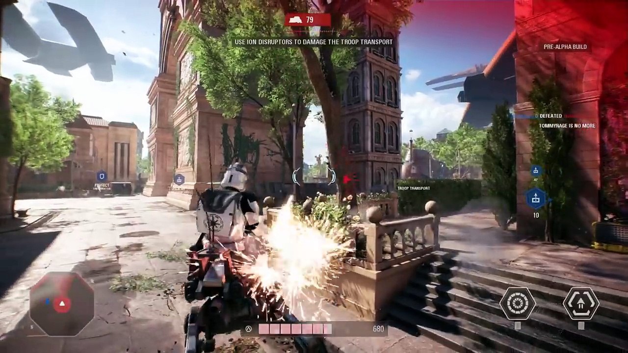 Star Wars Battlefront 2 DARTH MAUL vs Clone Jet Trooper Gameplay (Battlefront 2 E3 Gamepla