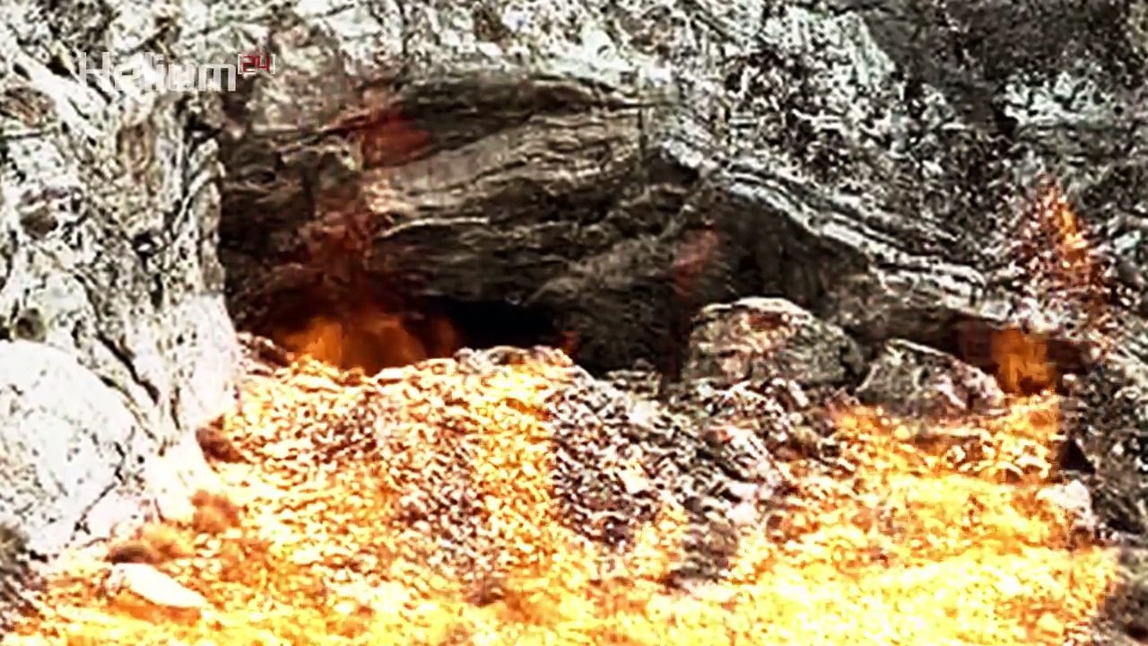 La misteriosa caverna de los Gigantes Pelirrojos