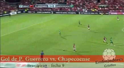 Gol de Paolo Guerrero vs. Chapecoense