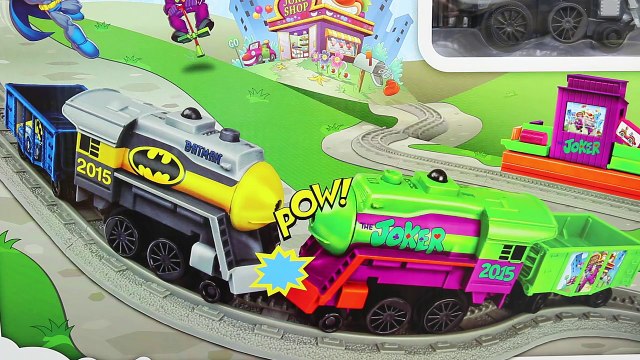 Batman Classic Batmobile with Lights Harley Quinn Smashes Mallet and The Joker with Robin