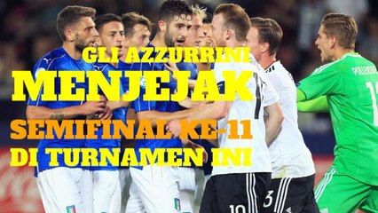 SEPAKBOLA: Euro U-21: Data & Fakta Italia 1-0 Jerman