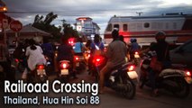 Railroad Crossing in Thailand, Hua Hin Soi 88