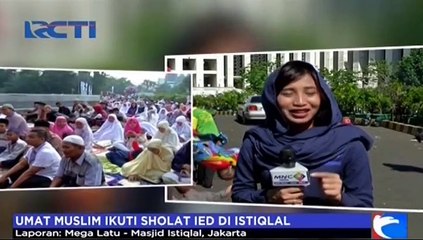 Salat Ied di Masjid Istiqlal
