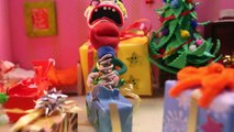 BAD Christmas Gifts from Santa Claus - Zombie, Dragon, Pranks Elsa Frozen Stop Motion