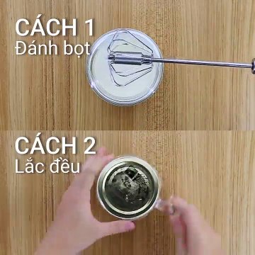 Bếp Gia Đình - CÁCH LÀM BỌT SỮA -MILKFOAM- NGAY TẠI NHÀ , NGON...