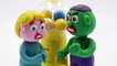 Elsa Bad Baby brickbat Hulk Baby Crying ❤ Superhero In Real Life Stop Motion Animation