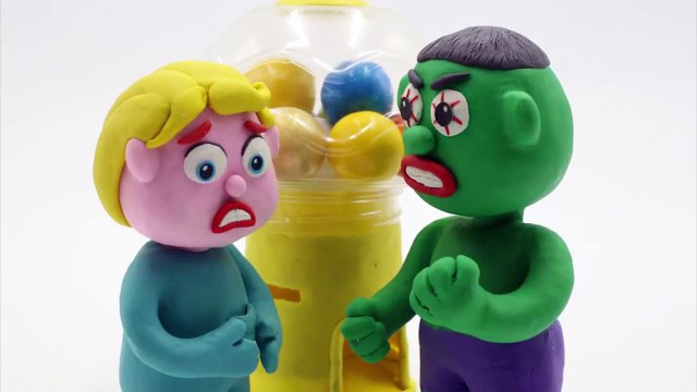 Elsa Bad Baby brickbat Hulk Baby Crying ❤ Superhero In Real Life Stop Motion Animation