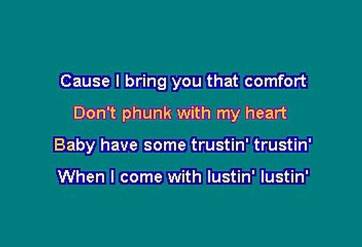 DON'T PHUNK WITH MY HEART (DON'T FUNK) - BLACK EYED PEAS (KARAOKE)