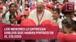 Papa Francisco convive con niños afectados por sismos en Italia