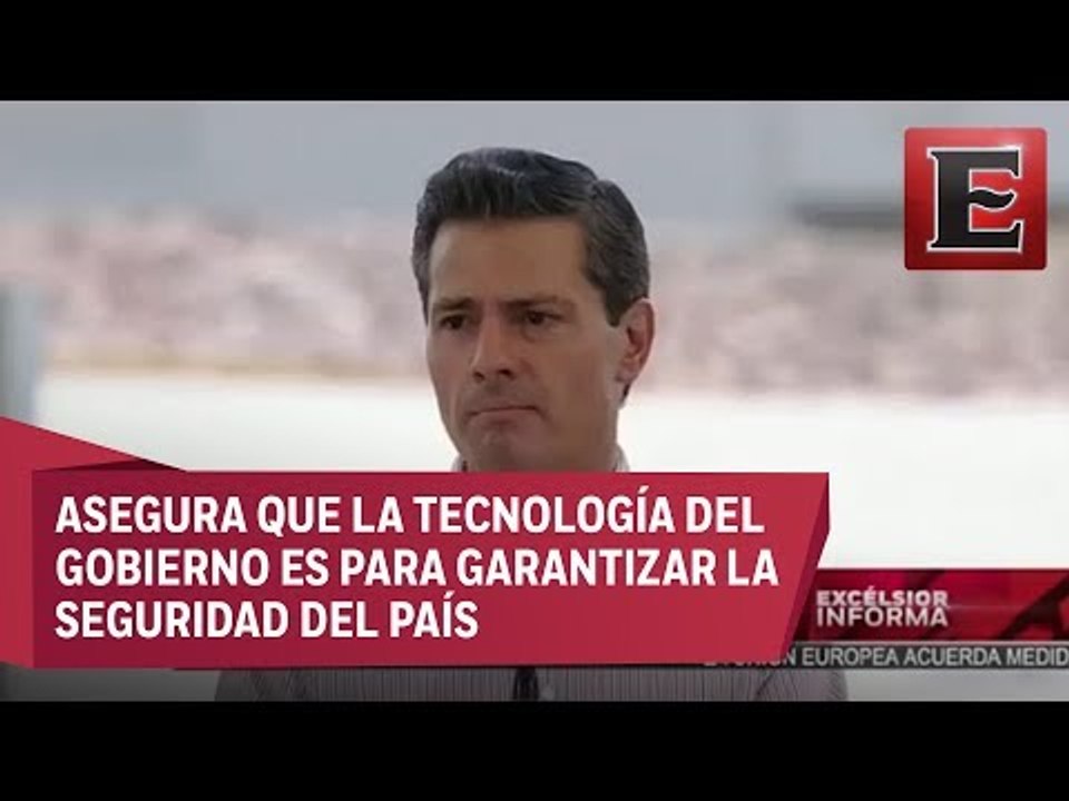 EPN desmiente supuesto espionaje a periodistas y activistas