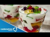 Receta para preparar gelatinas. Cocinando con Raúl Traslosheros / Receta de postres