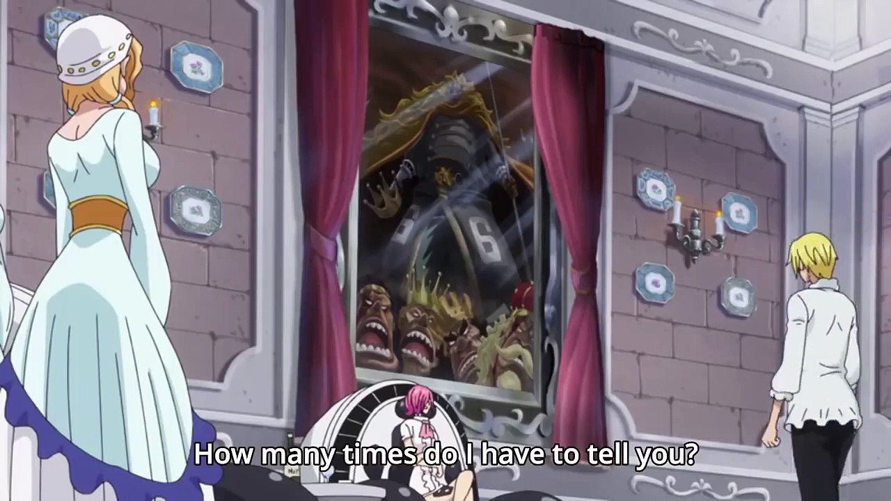 Sanji Meets Reiju - One Piece 793