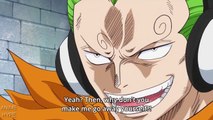 Sanji Vs. Yonji Full Fight! - One Piece 792 Eng Sub HD