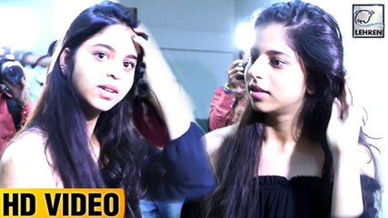 Shah Rukh's Daughter Suhana CAUGHT Roaming Without Security