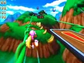 Donkey Kong Barrel Blast - E For All Expo - Game Footage