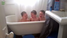 Funny Triplet Babies Laughing Compilation 2014