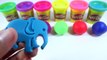 Learn Colors with Play Doh - Play Doh Balls Elephant Noel Love Molds Fun Creative for Kids-x84