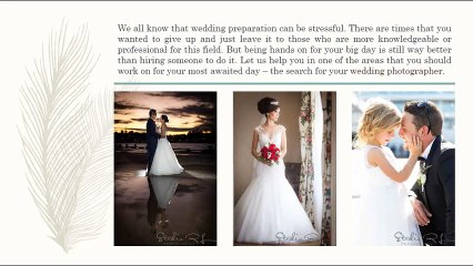 How To Find a Wedding Photographer