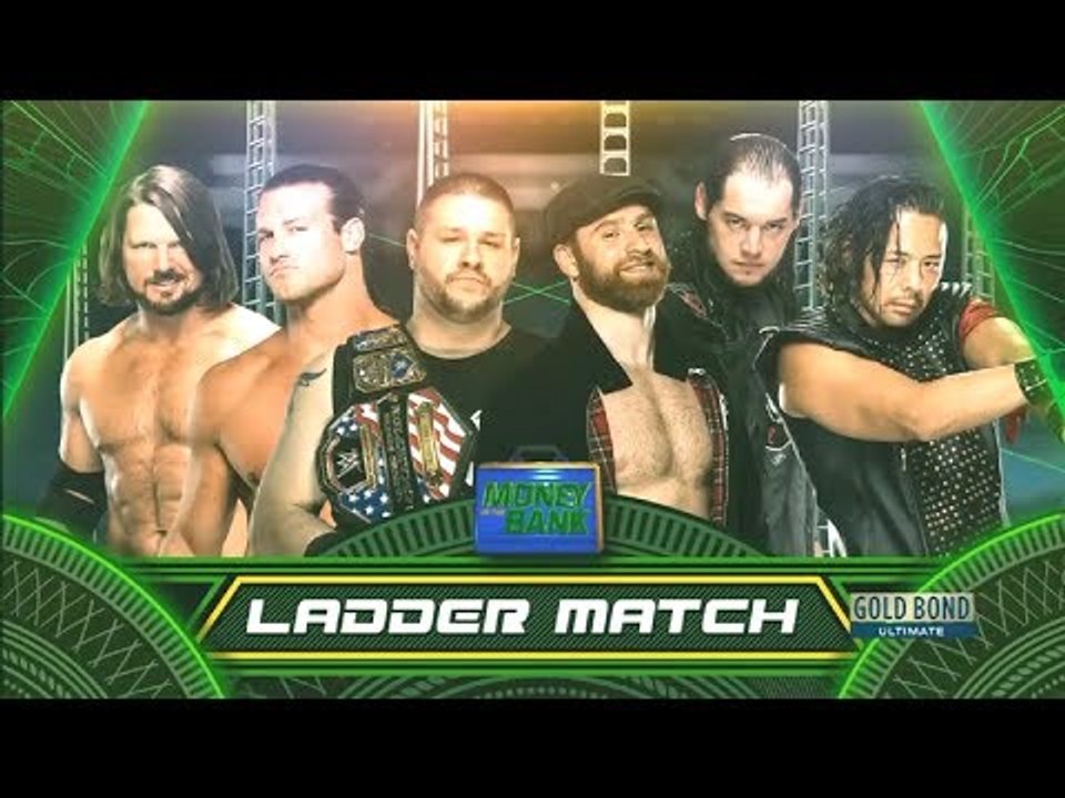 WWE Money in the Bank 2017 - ( WWE Championship ) Briefcase Money in the Bank Ladder Full Match