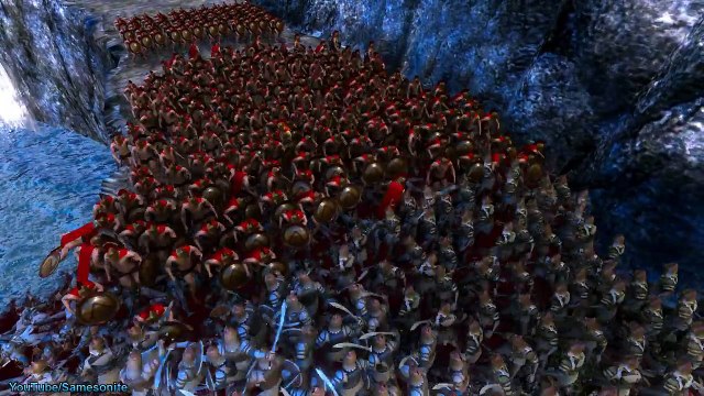 300 Spartans vs 20 000 Persians Ultimate Epic Battle Simulator