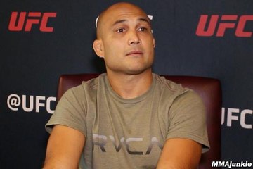 B.J. Penn briefly considered walking away but had to finish what he started
