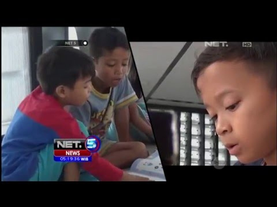 Ribuan Ember Bekas Es Krim Disulap Menjadi perpustakaan Unik - NET5