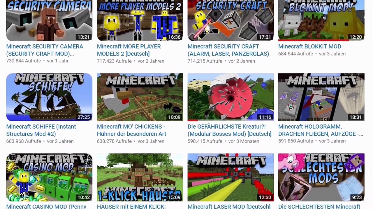 DIE 7 EKLIGSTEN Minecraft MODS!!