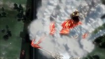 Attack On Titan Season 2: Erens Titan Form Vs Armoured Titan Part 2/2