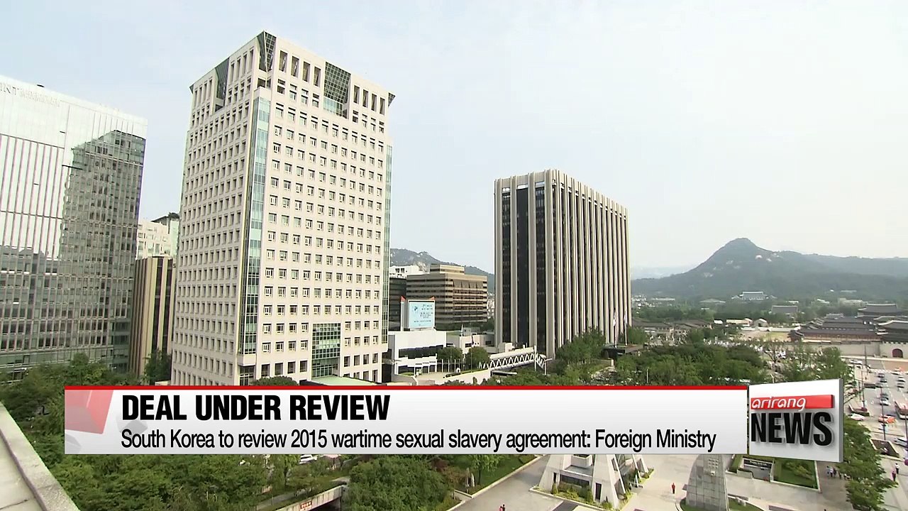 South Korea to review 2015 wartime sexual slavery agreement: Foreign Ministry