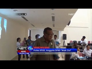 Aksi Walk Out Anggota DPRD Kota Sorong Papua Barat - NET24