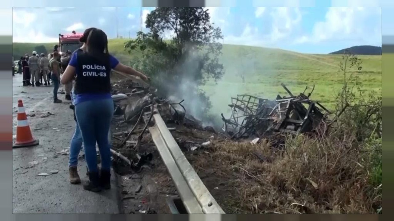 21 Tote bei schwerem Unfall in Brasilien