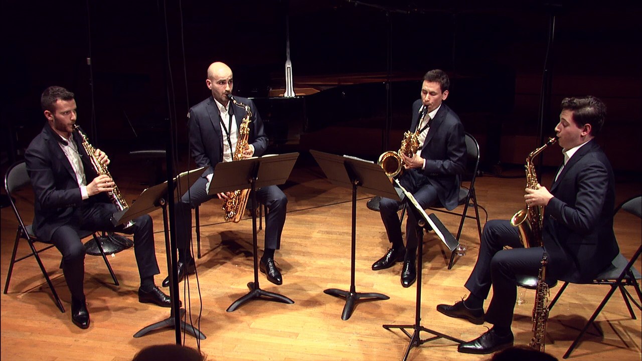 Alexandre Glazounov : Quatuor en si bémol majeur op. 109 (extraits) par Quatuor Zahir