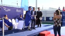Rafael Nadal at the Graduation Ceremony at the Rafa Nadal Academy, 13 June 2017