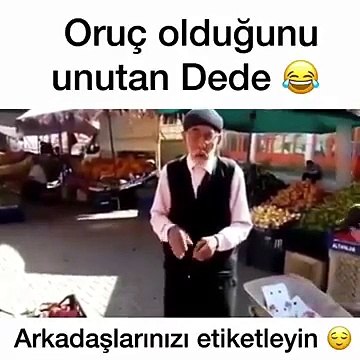 dedenin yaşı 77 sıye-em sawm orucu unutup yiyor öğrenince üzüntüsüne bakın tutmayanke-efirler utanın