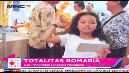 Totalitas Romaria Saat Jalani Pemotretan untuk Film Cooking Camp